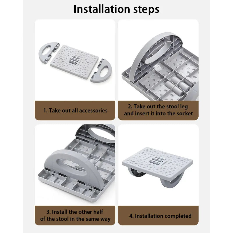Foot Rest Under Desk Rocking Footstool with Massage Rollers Foot Rest Foot Relaxation Circulation for Home Study Office Work
