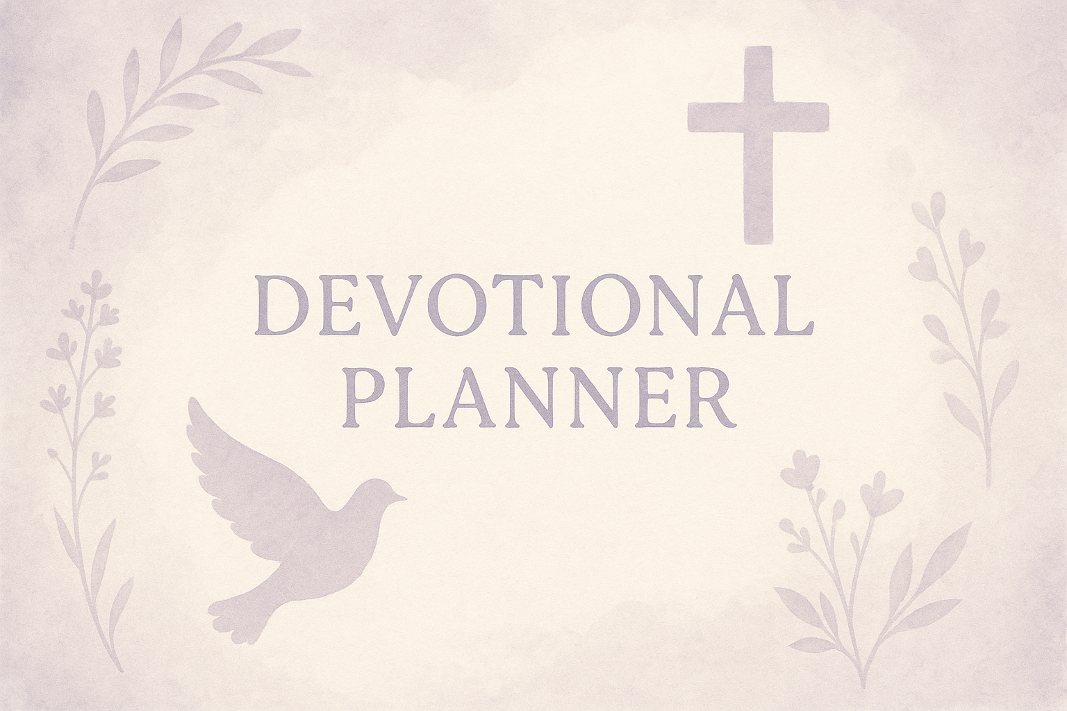 Alternative Devotional Planner Cover